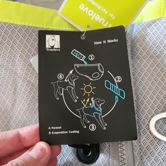 Truelove vest harness cooler jacket XXL for dogs- reflective NWT - Picture 5 of 8